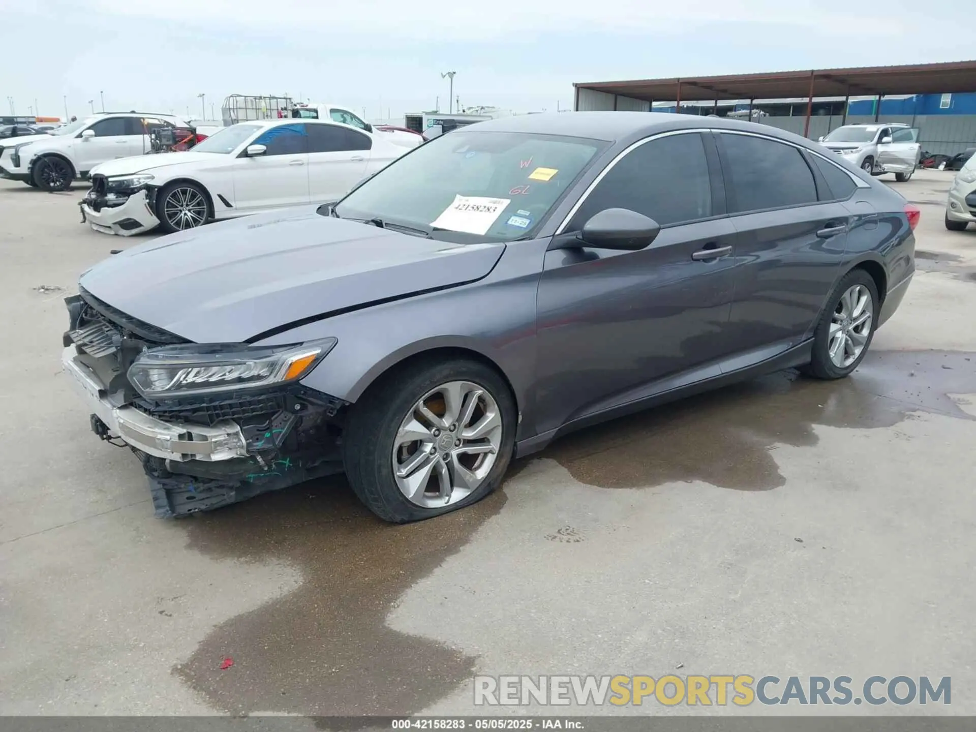 2 Photograph of a damaged car 1HGCV1F10KA027766 HONDA ACCORD 2019