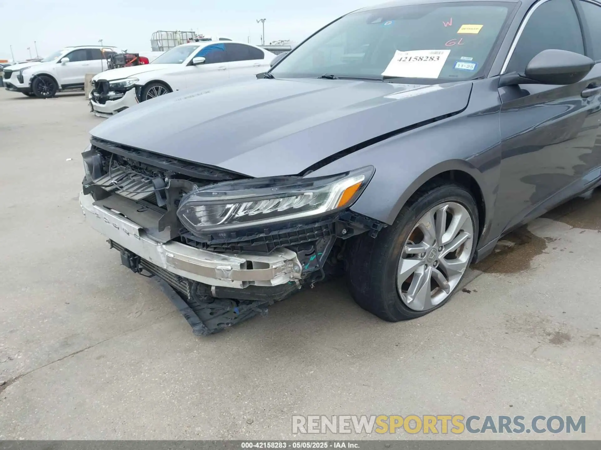 6 Photograph of a damaged car 1HGCV1F10KA027766 HONDA ACCORD 2019