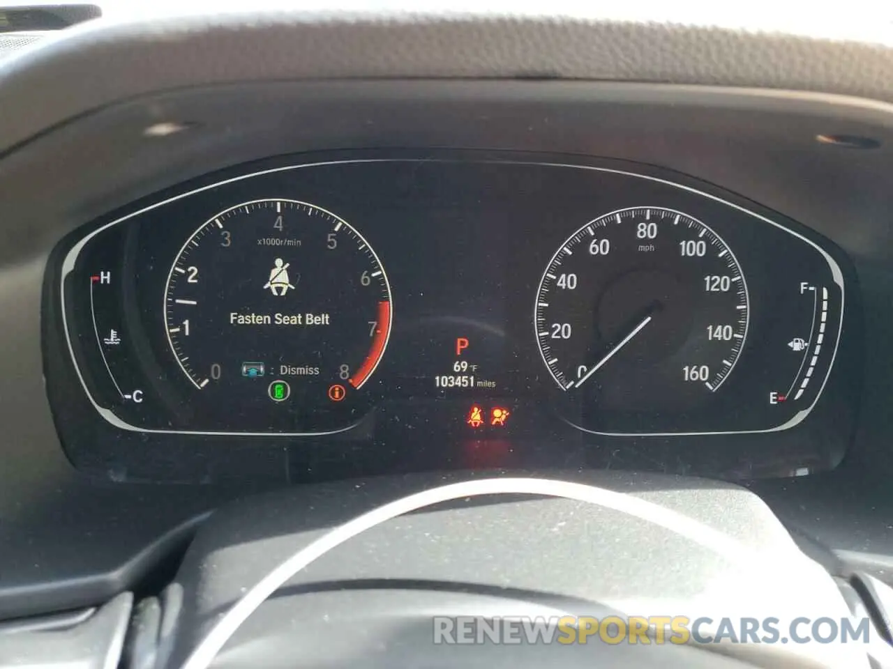 9 Photograph of a damaged car 1HGCV1F10KA043255 HONDA ACCORD 2019