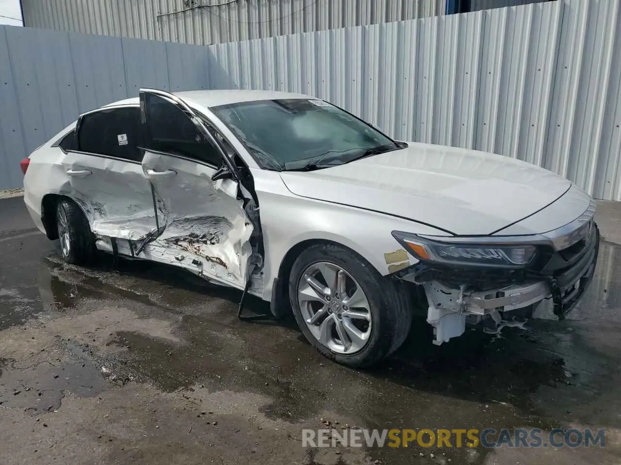 4 Photograph of a damaged car 1HGCV1F10KA046284 HONDA ACCORD 2019