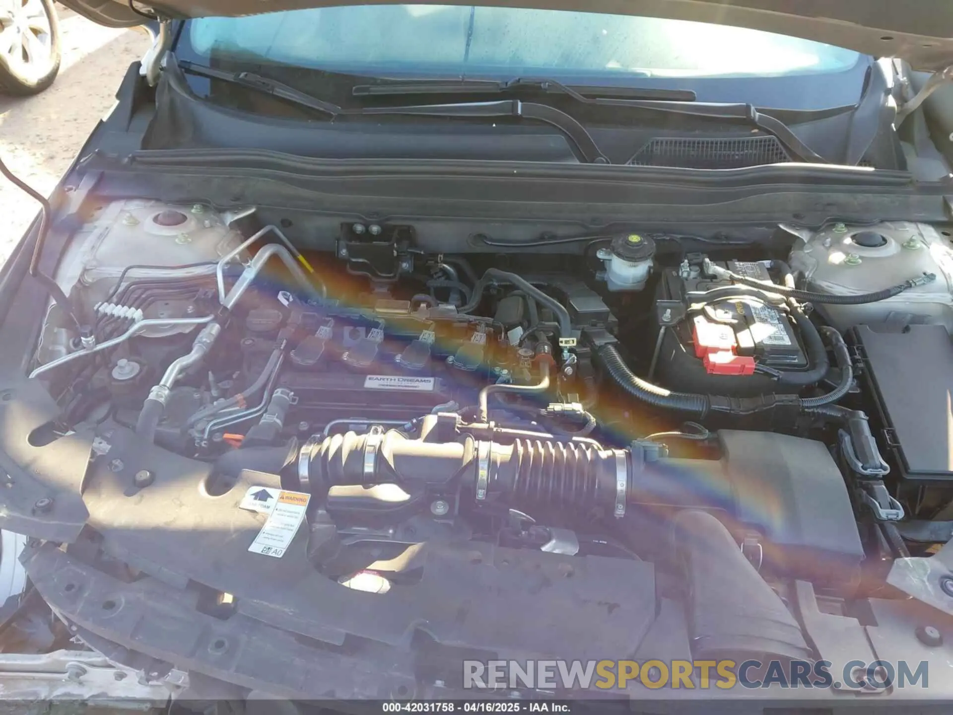 10 Photograph of a damaged car 1HGCV1F10KA074490 HONDA ACCORD 2019