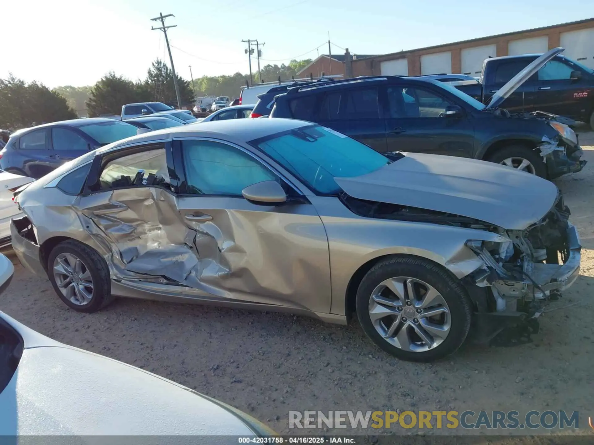 14 Photograph of a damaged car 1HGCV1F10KA074490 HONDA ACCORD 2019