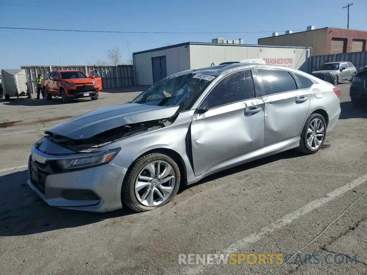 1 Photograph of a damaged car 1HGCV1F10KA079866 HONDA ACCORD 2019