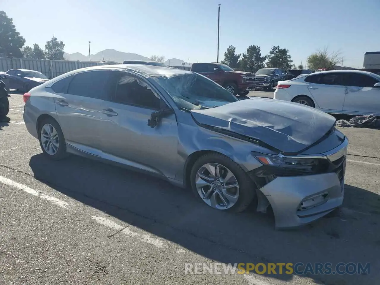 4 Photograph of a damaged car 1HGCV1F10KA079866 HONDA ACCORD 2019