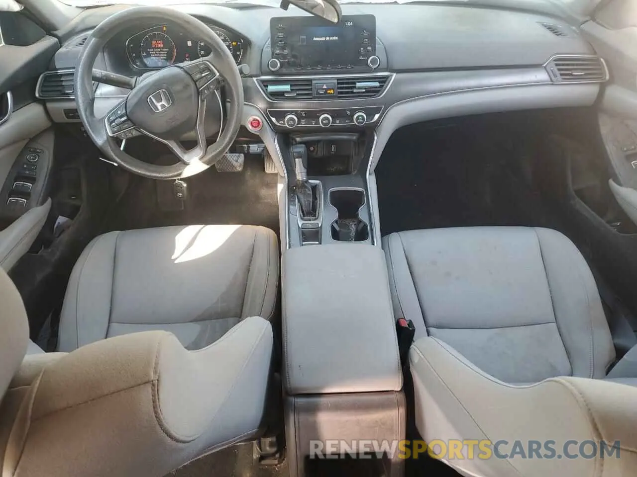 8 Photograph of a damaged car 1HGCV1F10KA079866 HONDA ACCORD 2019