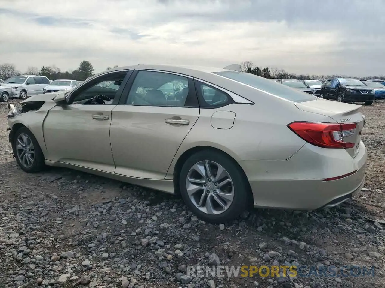 2 Photograph of a damaged car 1HGCV1F10KA093573 HONDA ACCORD 2019