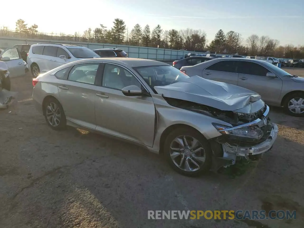 4 Photograph of a damaged car 1HGCV1F10KA093573 HONDA ACCORD 2019