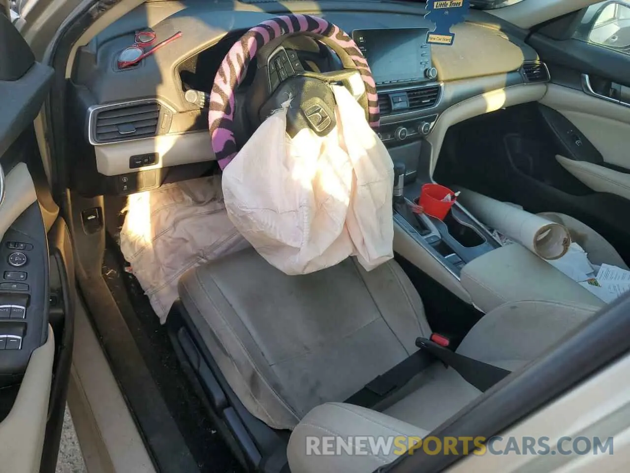 8 Photograph of a damaged car 1HGCV1F10KA093573 HONDA ACCORD 2019