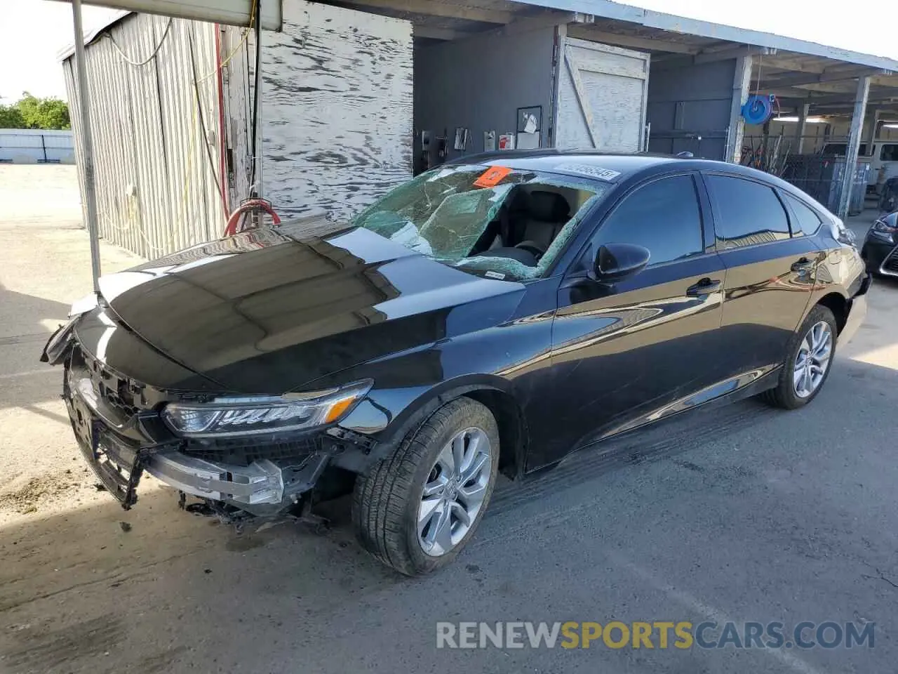 1 Photograph of a damaged car 1HGCV1F10KA097770 HONDA ACCORD 2019