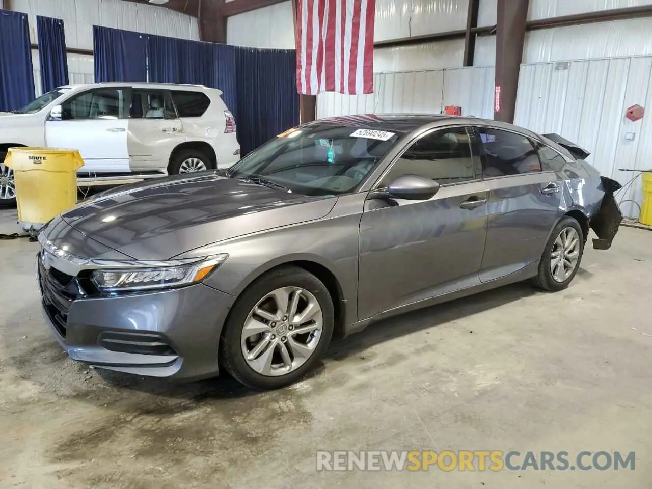 1 Photograph of a damaged car 1HGCV1F10KA122716 HONDA ACCORD 2019