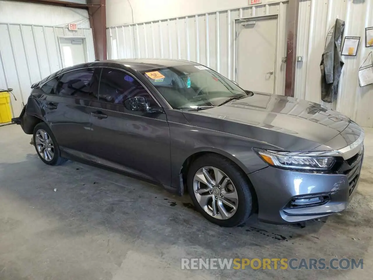 4 Photograph of a damaged car 1HGCV1F10KA122716 HONDA ACCORD 2019