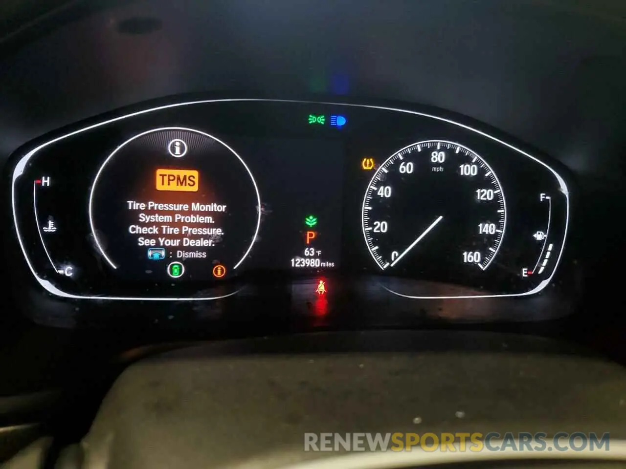 9 Photograph of a damaged car 1HGCV1F10KA122716 HONDA ACCORD 2019