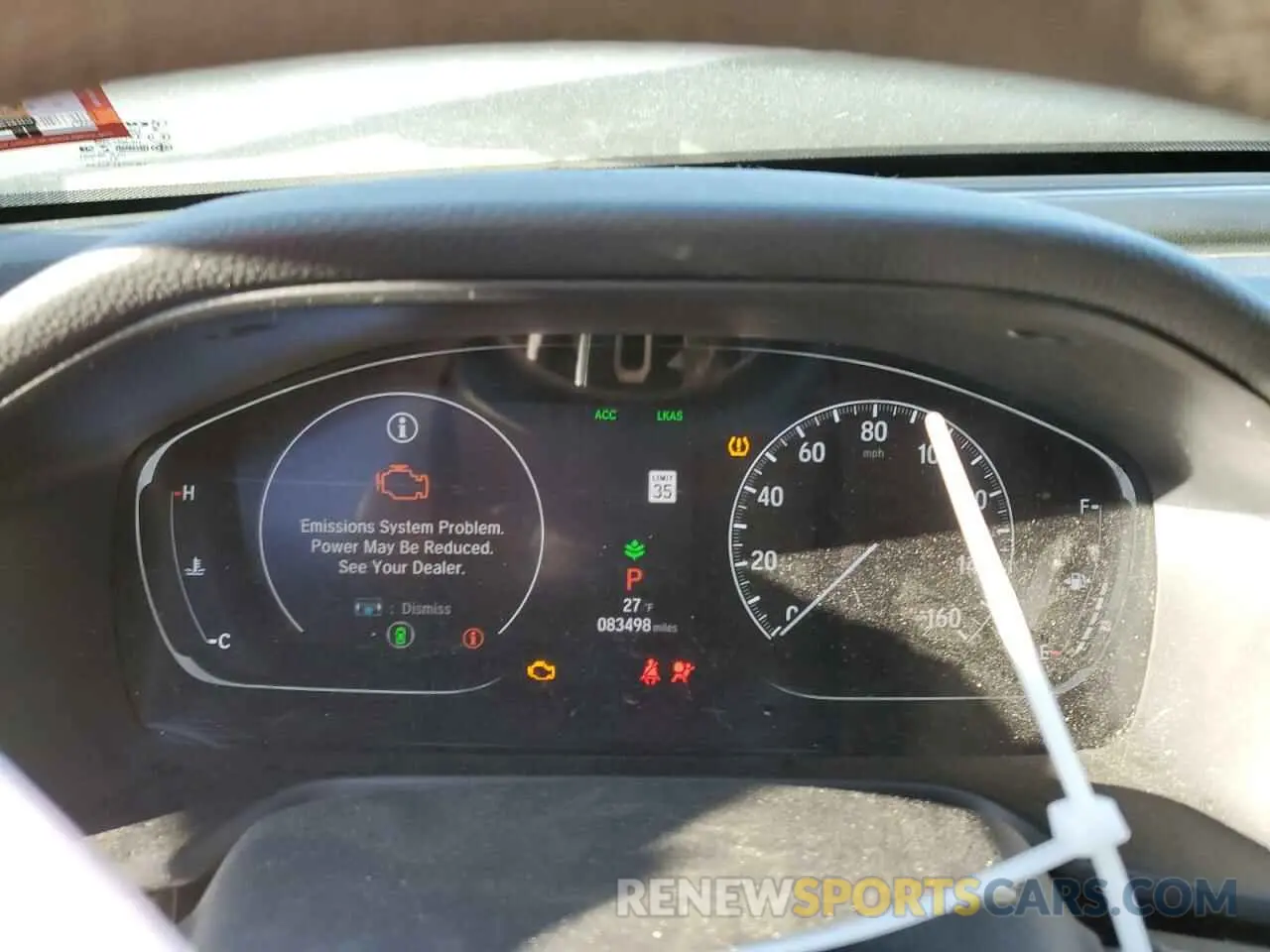 9 Photograph of a damaged car 1HGCV1F10KA123364 HONDA ACCORD 2019