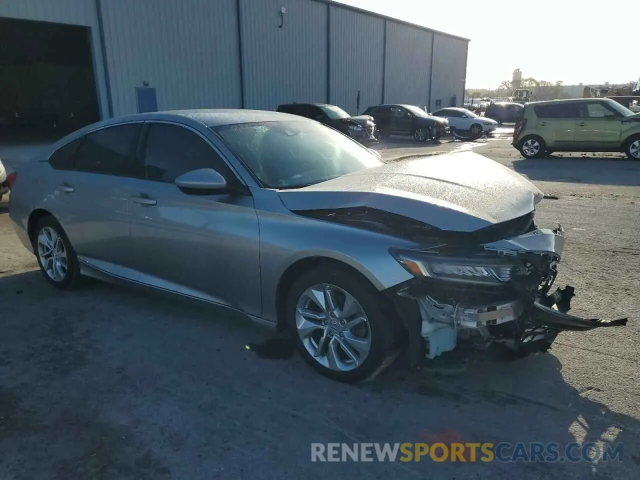 4 Photograph of a damaged car 1HGCV1F10KA129326 HONDA ACCORD 2019