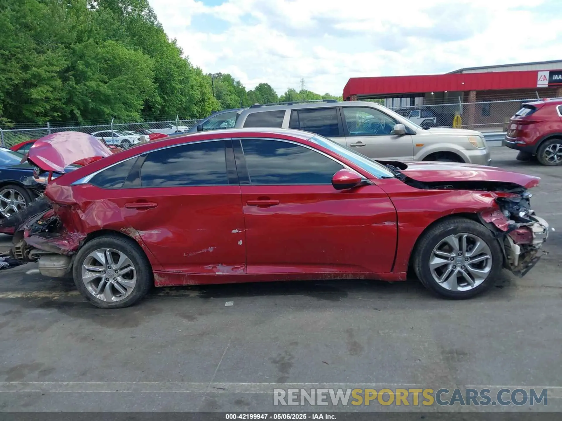 13 Photograph of a damaged car 1HGCV1F10KA141010 HONDA ACCORD 2019