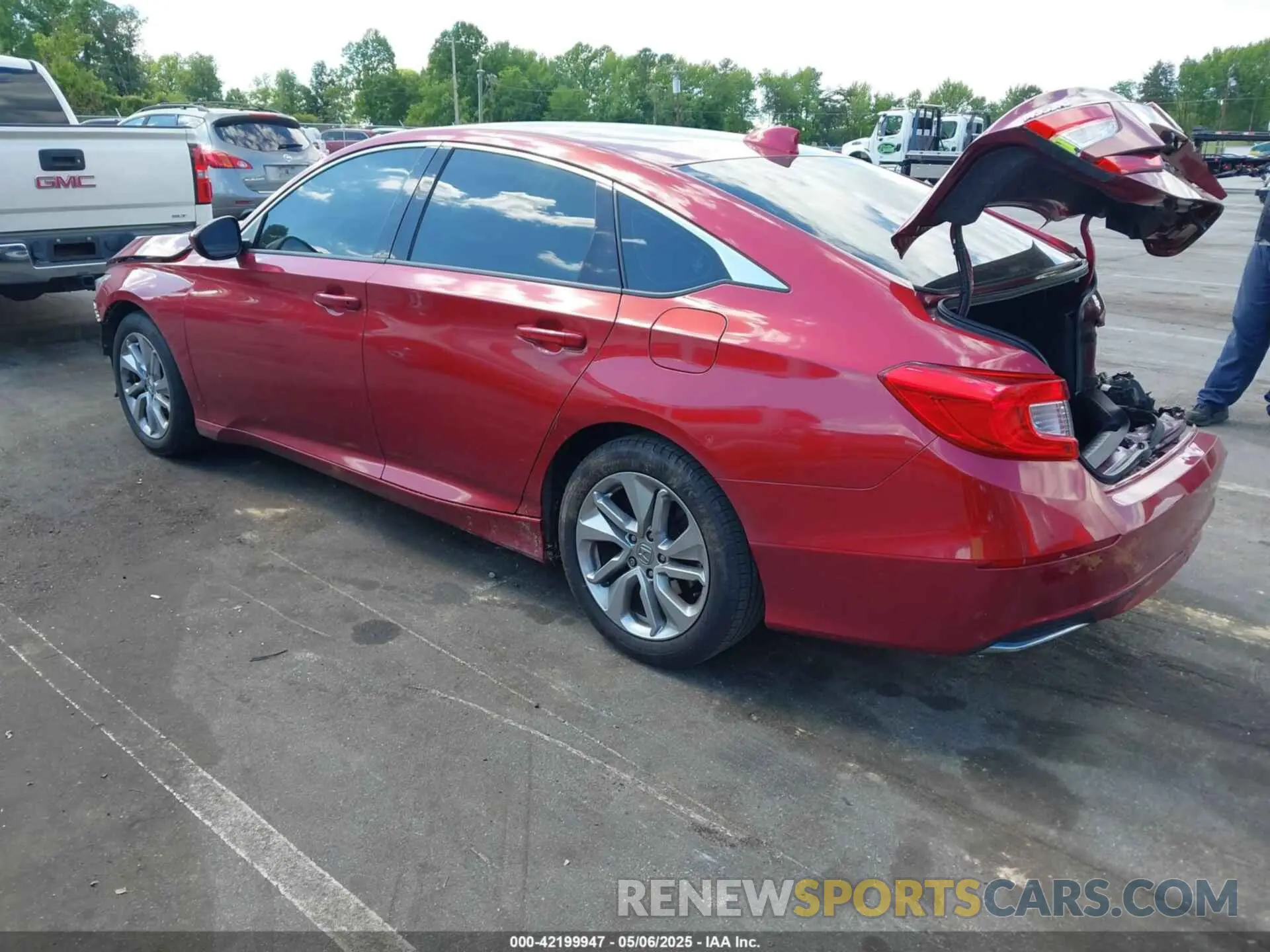 3 Photograph of a damaged car 1HGCV1F10KA141010 HONDA ACCORD 2019