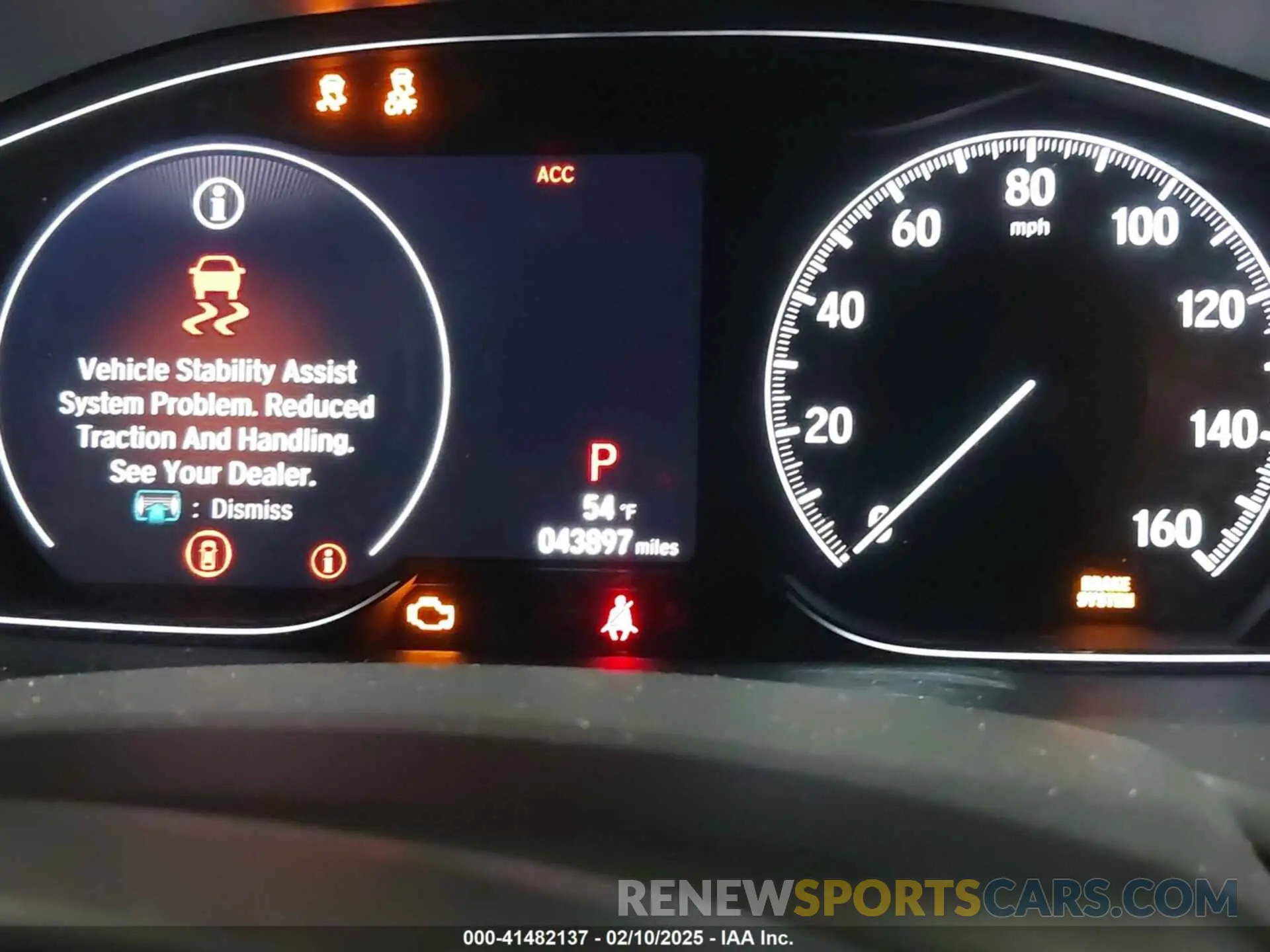 7 Photograph of a damaged car 1HGCV1F10KA153514 HONDA ACCORD 2019
