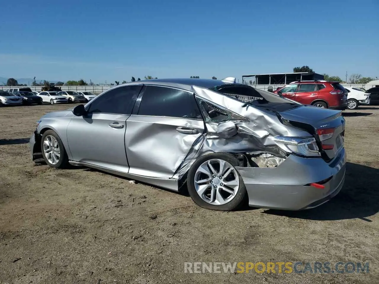 2 Photograph of a damaged car 1HGCV1F10KA167932 HONDA ACCORD 2019
