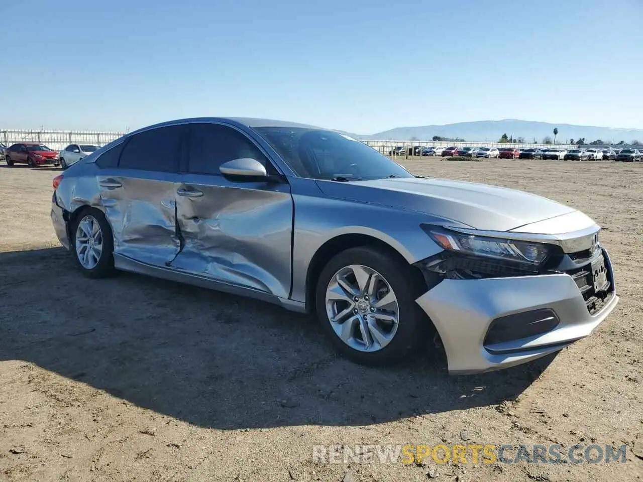 4 Photograph of a damaged car 1HGCV1F10KA167932 HONDA ACCORD 2019