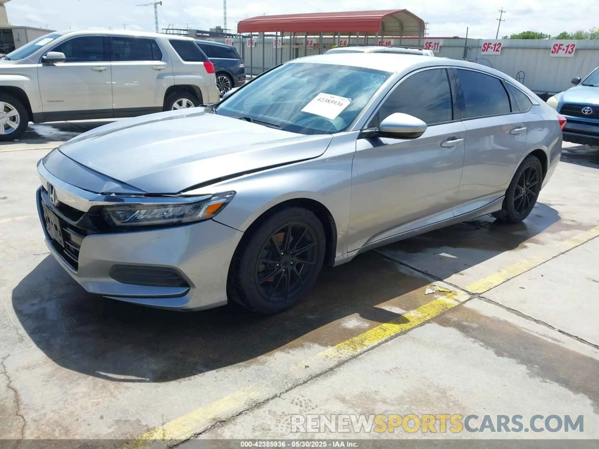 2 Photograph of a damaged car 1HGCV1F11KA018302 HONDA ACCORD 2019