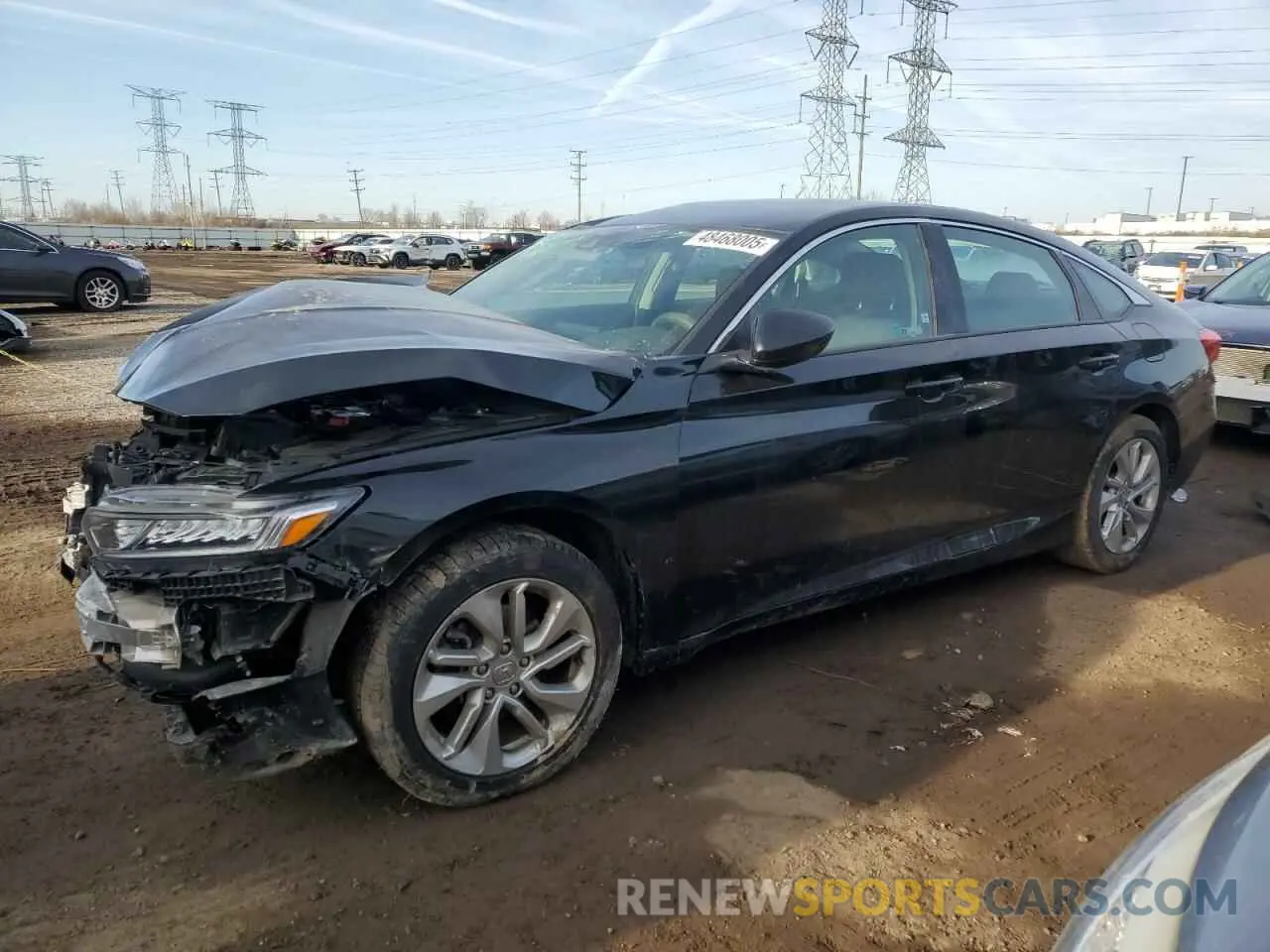 1 Photograph of a damaged car 1HGCV1F11KA033737 HONDA ACCORD 2019