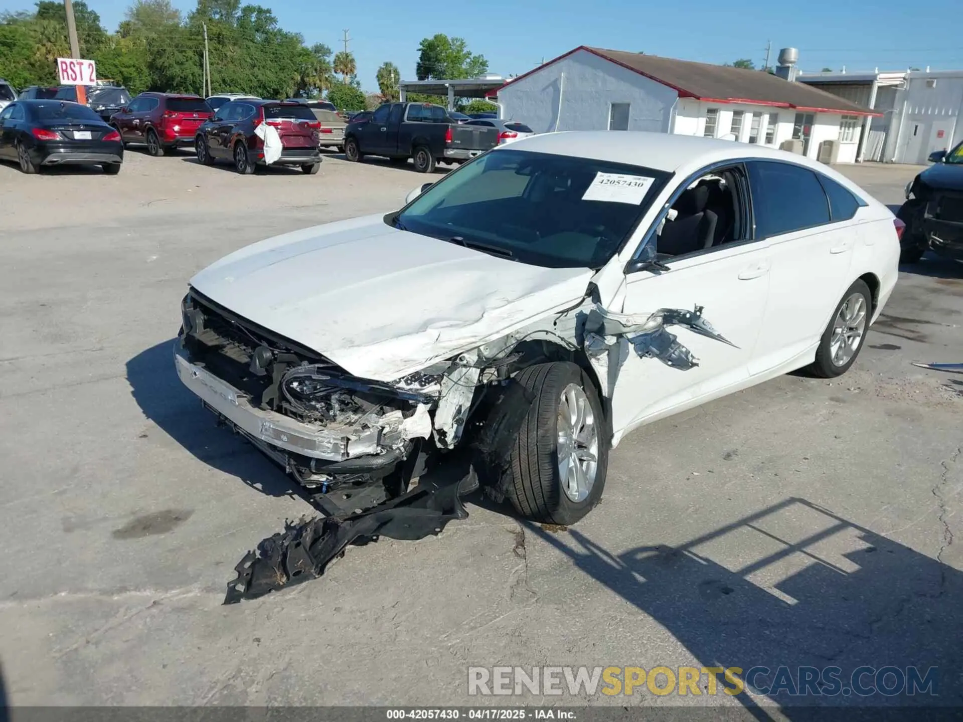 2 Photograph of a damaged car 1HGCV1F11KA036847 HONDA ACCORD 2019