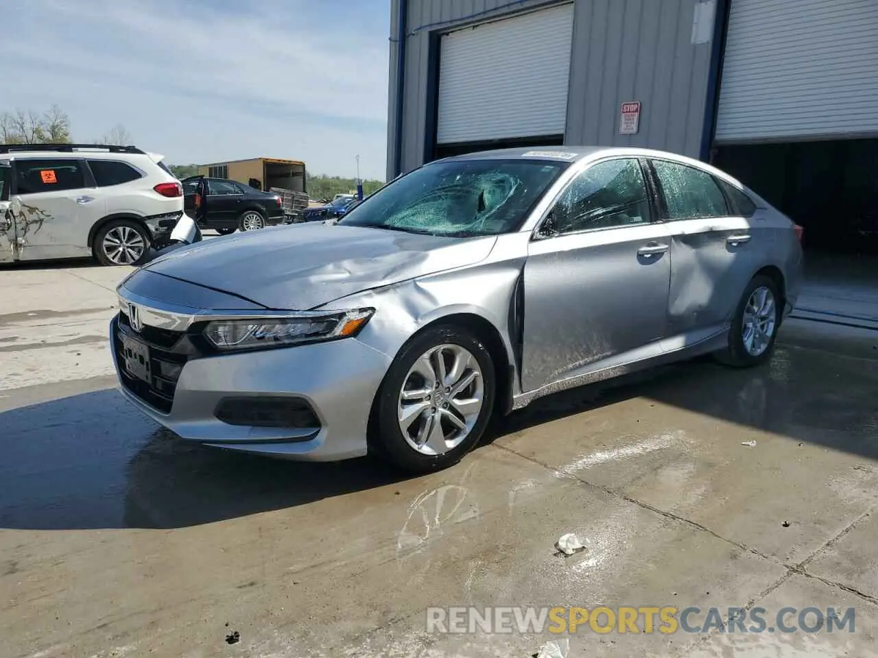 1 Photograph of a damaged car 1HGCV1F11KA045211 HONDA ACCORD 2019