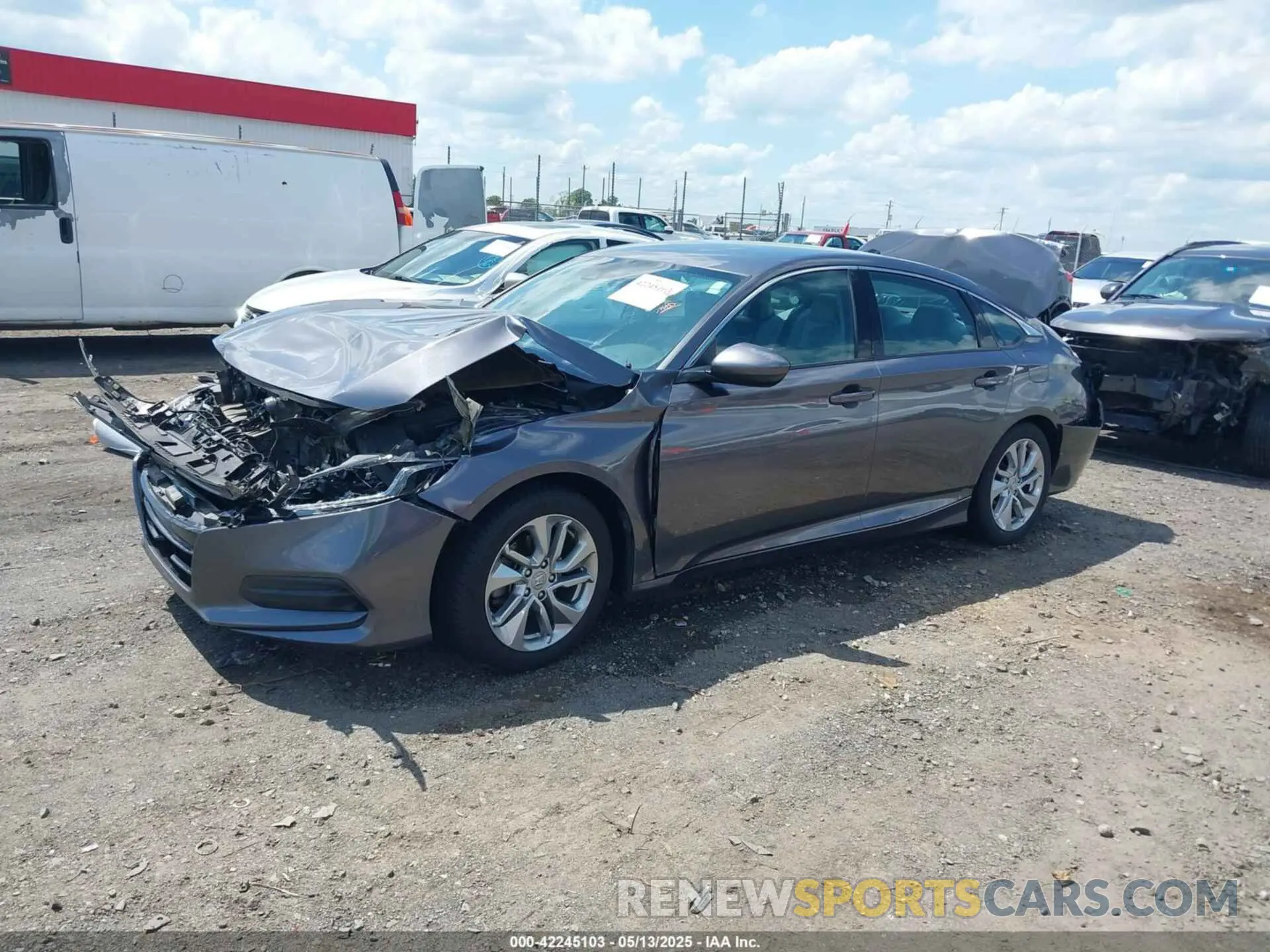 2 Photograph of a damaged car 1HGCV1F11KA049856 HONDA ACCORD 2019