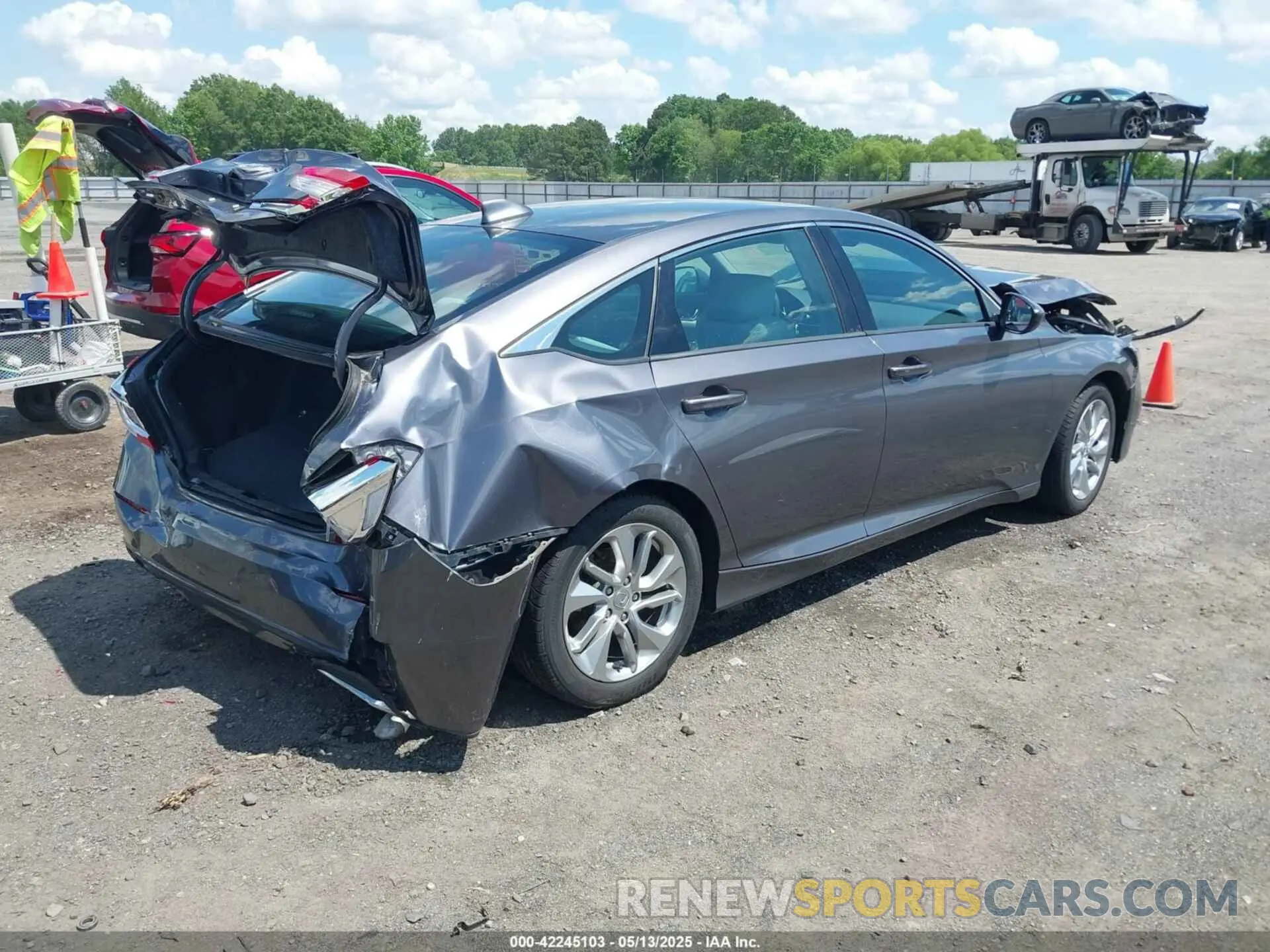 4 Photograph of a damaged car 1HGCV1F11KA049856 HONDA ACCORD 2019