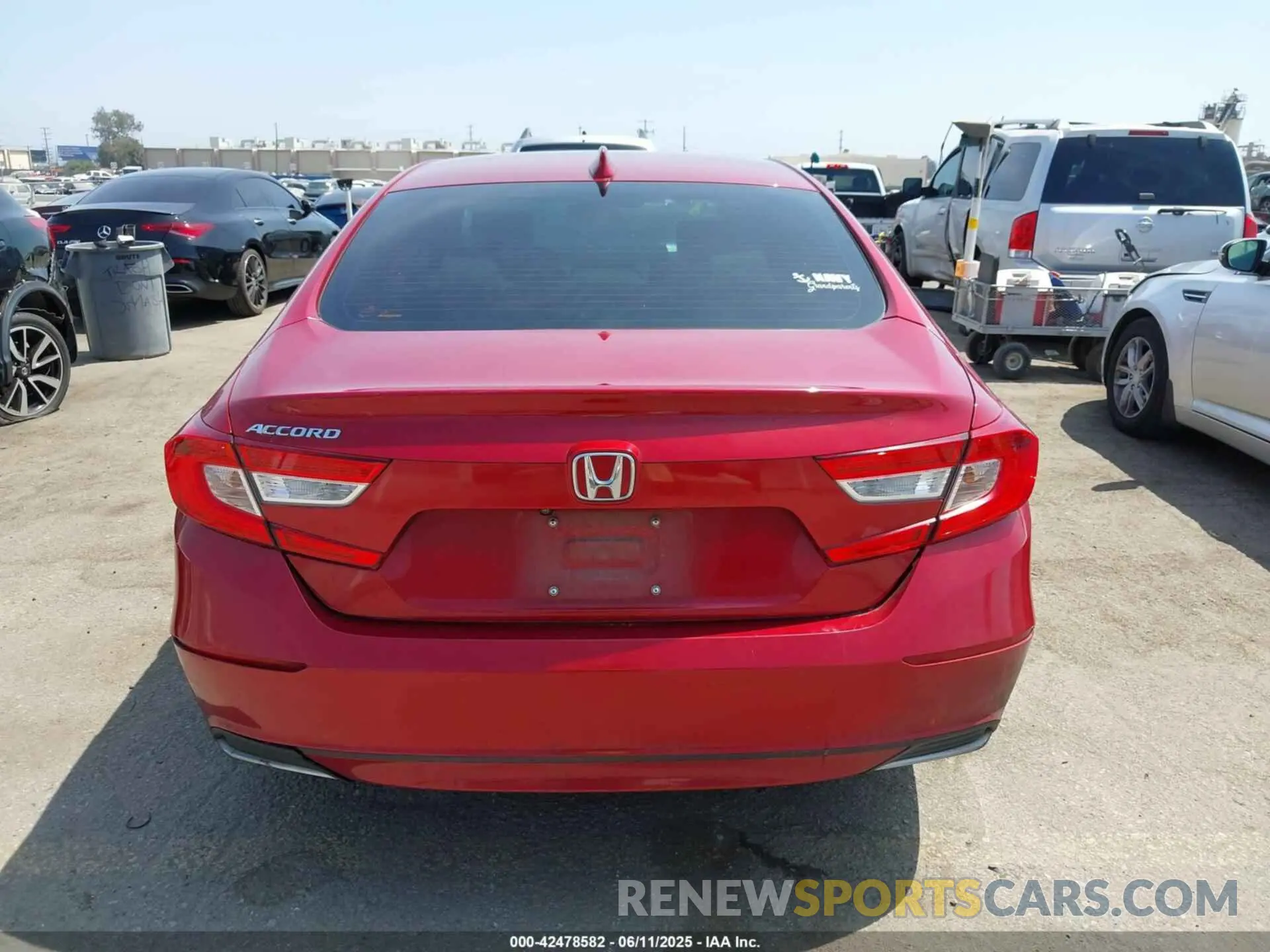 16 Photograph of a damaged car 1HGCV1F11KA074532 HONDA ACCORD 2019