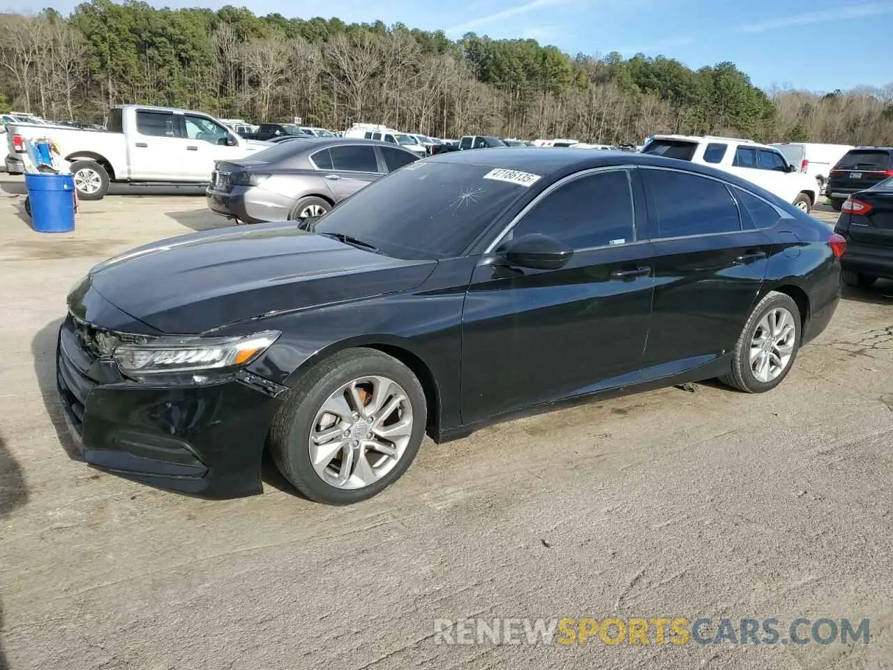 1 Photograph of a damaged car 1HGCV1F11KA085496 HONDA ACCORD 2019