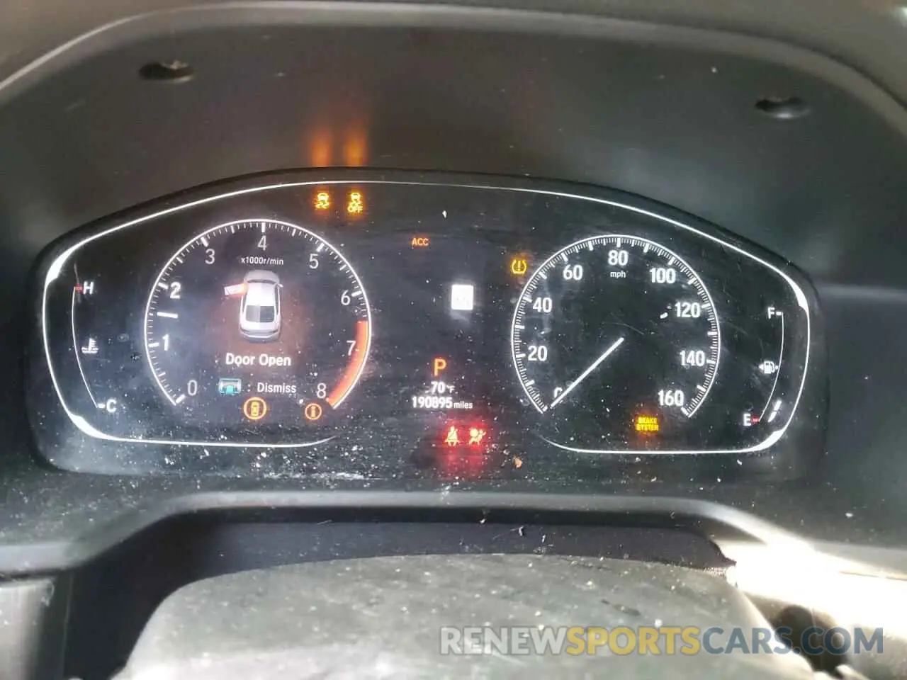 9 Photograph of a damaged car 1HGCV1F11KA085496 HONDA ACCORD 2019