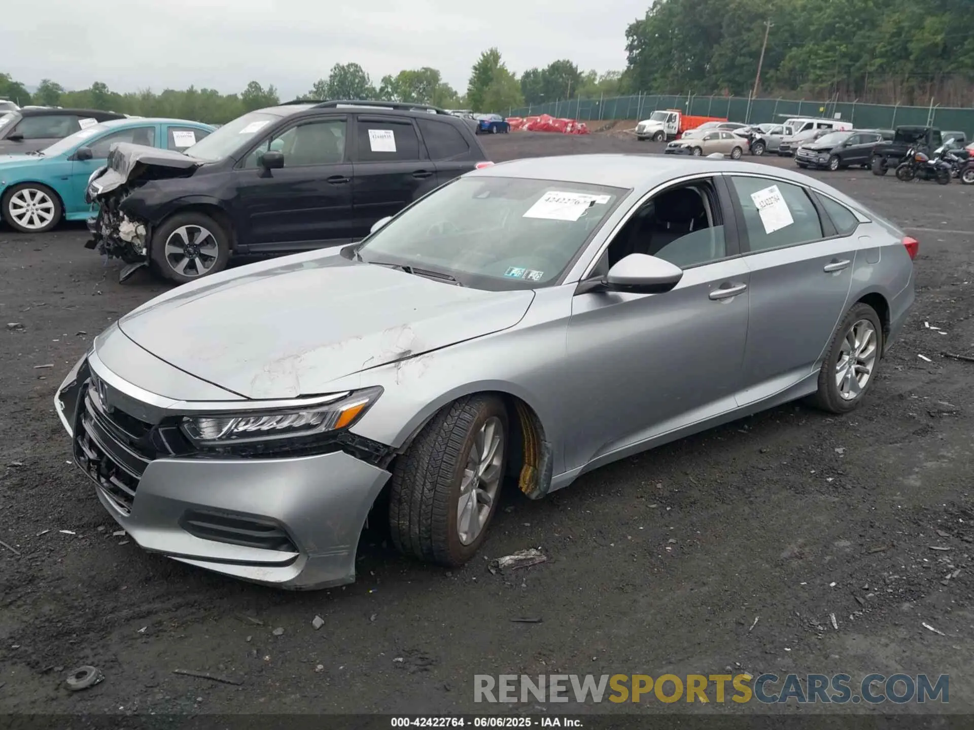 2 Photograph of a damaged car 1HGCV1F11KA101227 HONDA ACCORD 2019