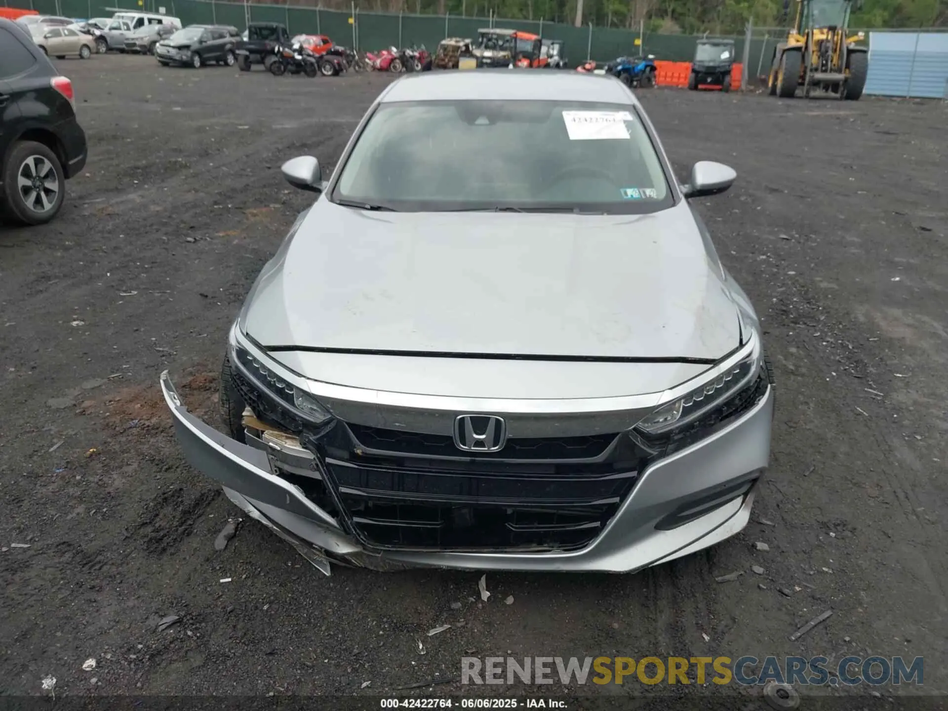 6 Photograph of a damaged car 1HGCV1F11KA101227 HONDA ACCORD 2019