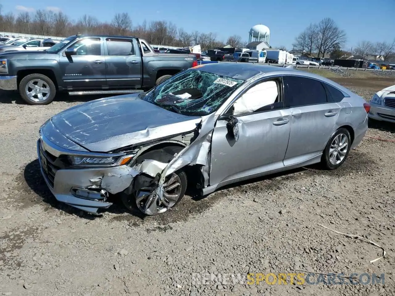 1 Photograph of a damaged car 1HGCV1F11KA102149 HONDA ACCORD 2019