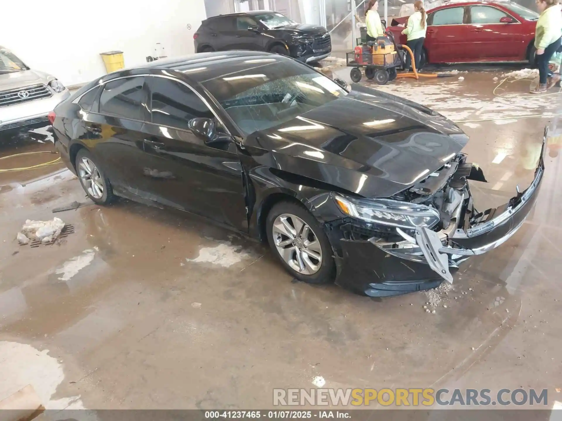 1 Photograph of a damaged car 1HGCV1F11KA123356 HONDA ACCORD 2019