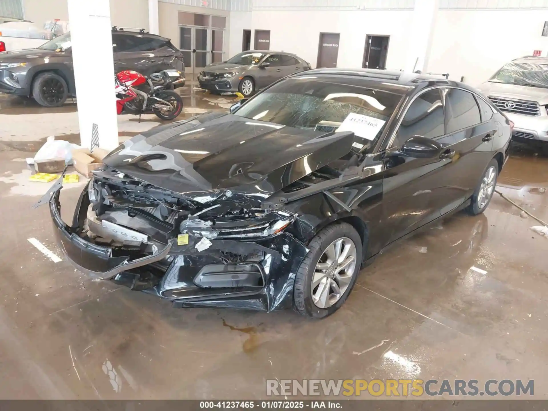 2 Photograph of a damaged car 1HGCV1F11KA123356 HONDA ACCORD 2019