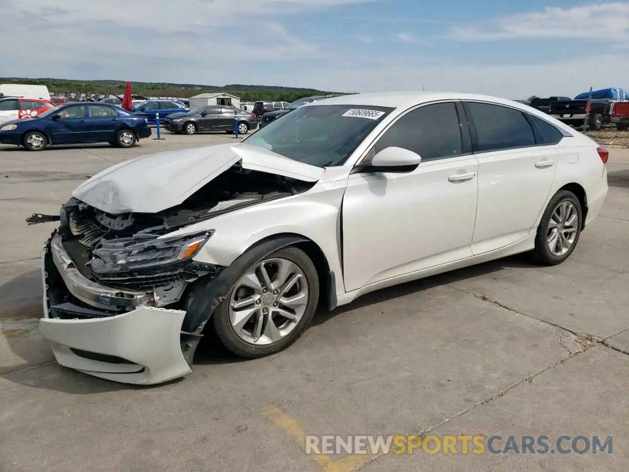 1 Photograph of a damaged car 1HGCV1F11KA138939 HONDA ACCORD 2019
