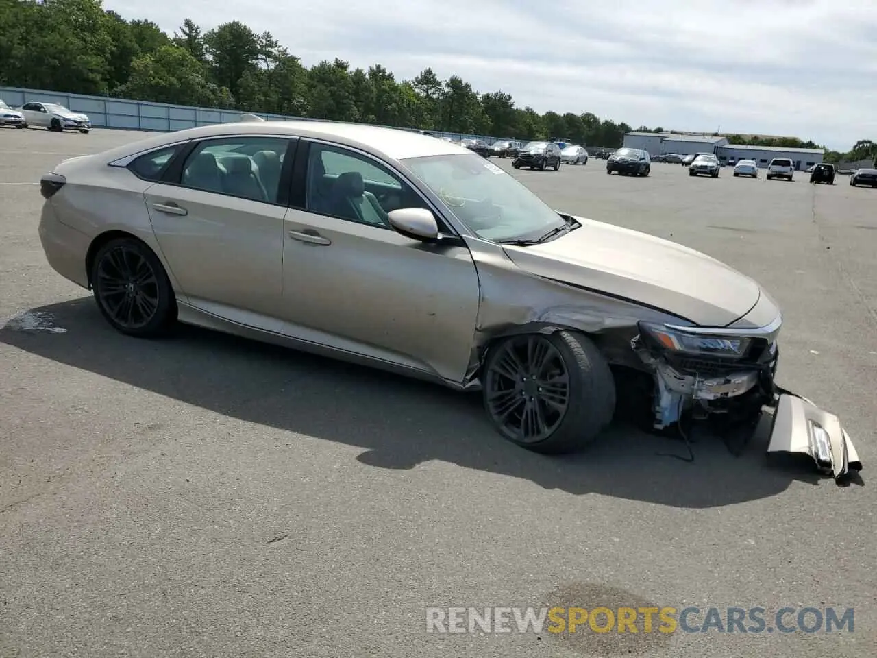 4 Photograph of a damaged car 1HGCV1F11KA163789 HONDA ACCORD 2019