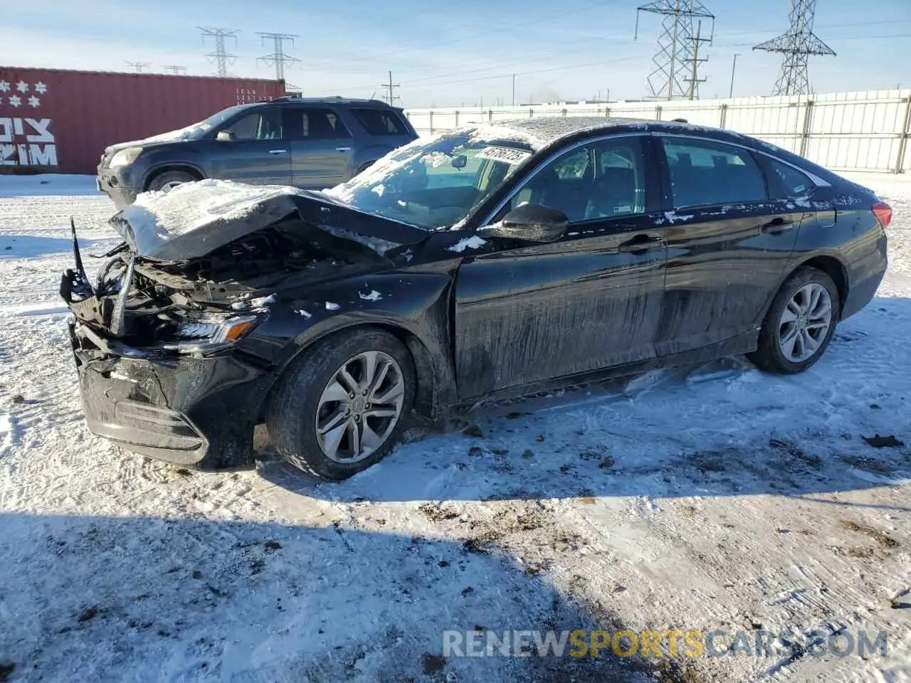 1 Photograph of a damaged car 1HGCV1F11KA164988 HONDA ACCORD 2019