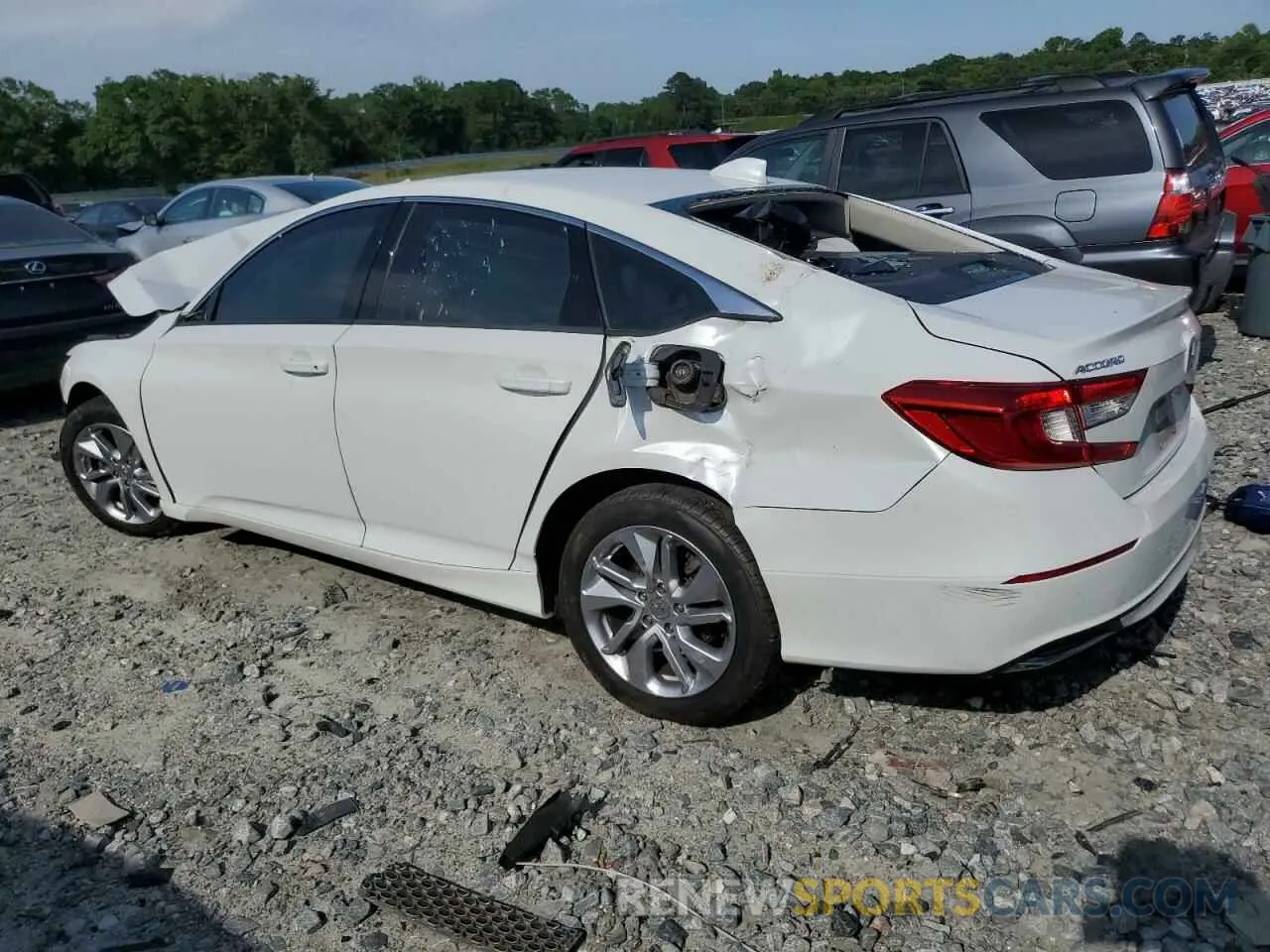 2 Photograph of a damaged car 1HGCV1F11KA170855 HONDA ACCORD 2019