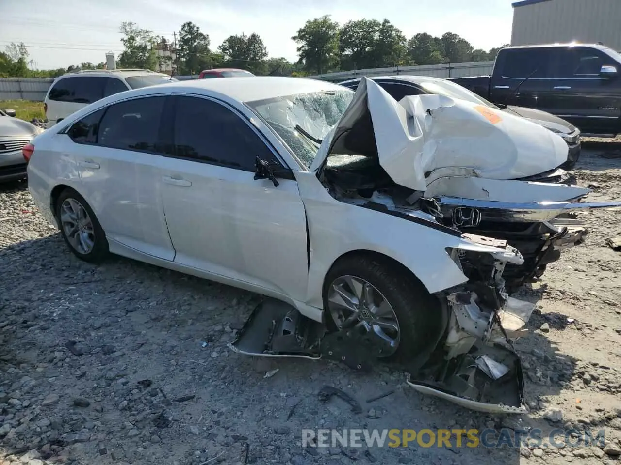 4 Photograph of a damaged car 1HGCV1F11KA170855 HONDA ACCORD 2019