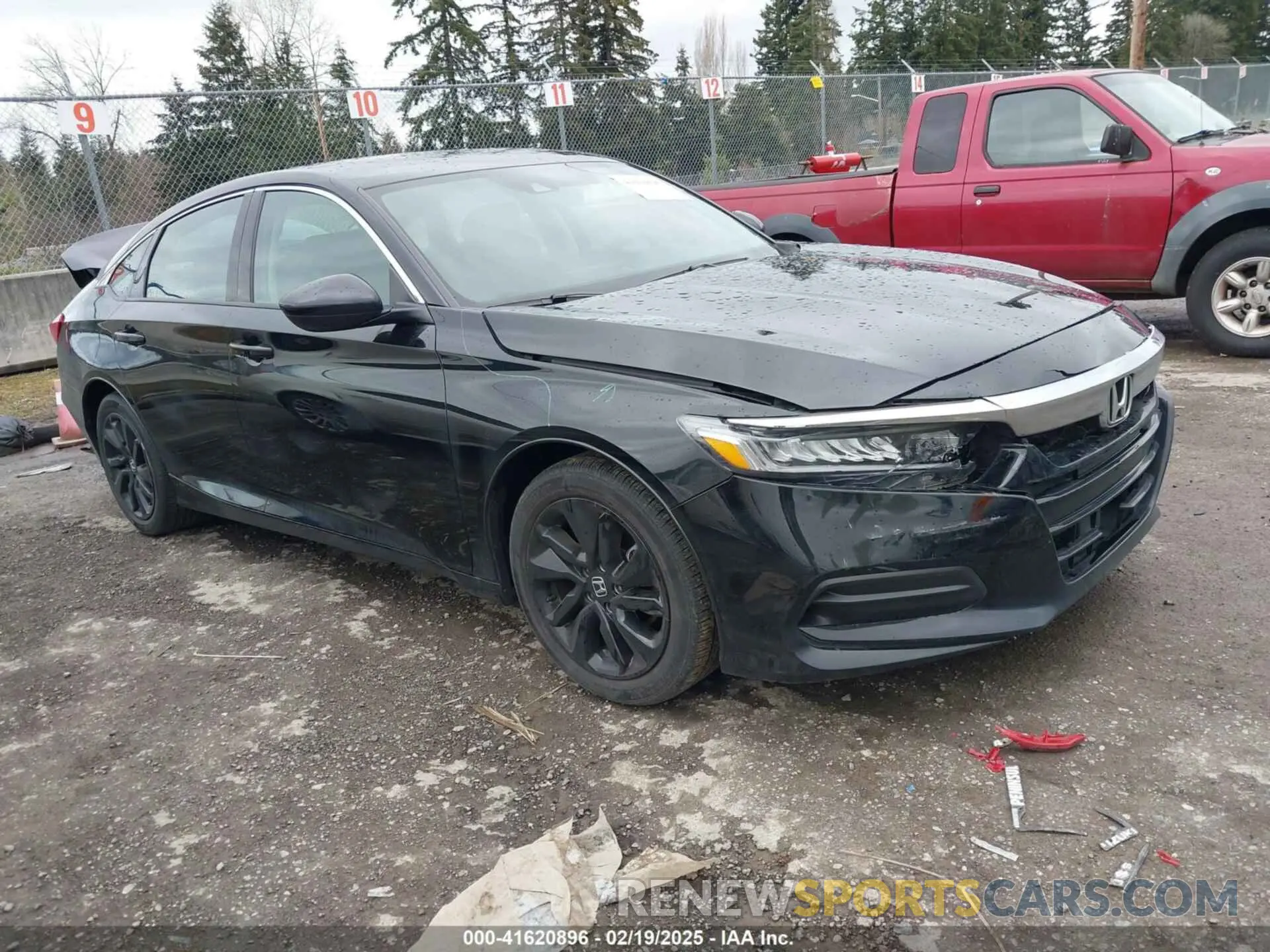 1 Photograph of a damaged car 1HGCV1F12KA006059 HONDA ACCORD 2019