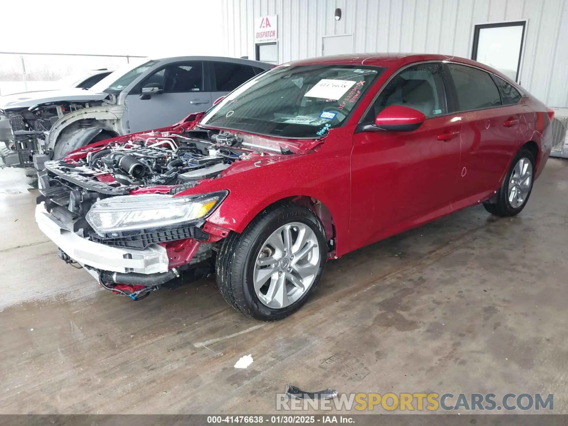 2 Photograph of a damaged car 1HGCV1F12KA022018 HONDA ACCORD 2019