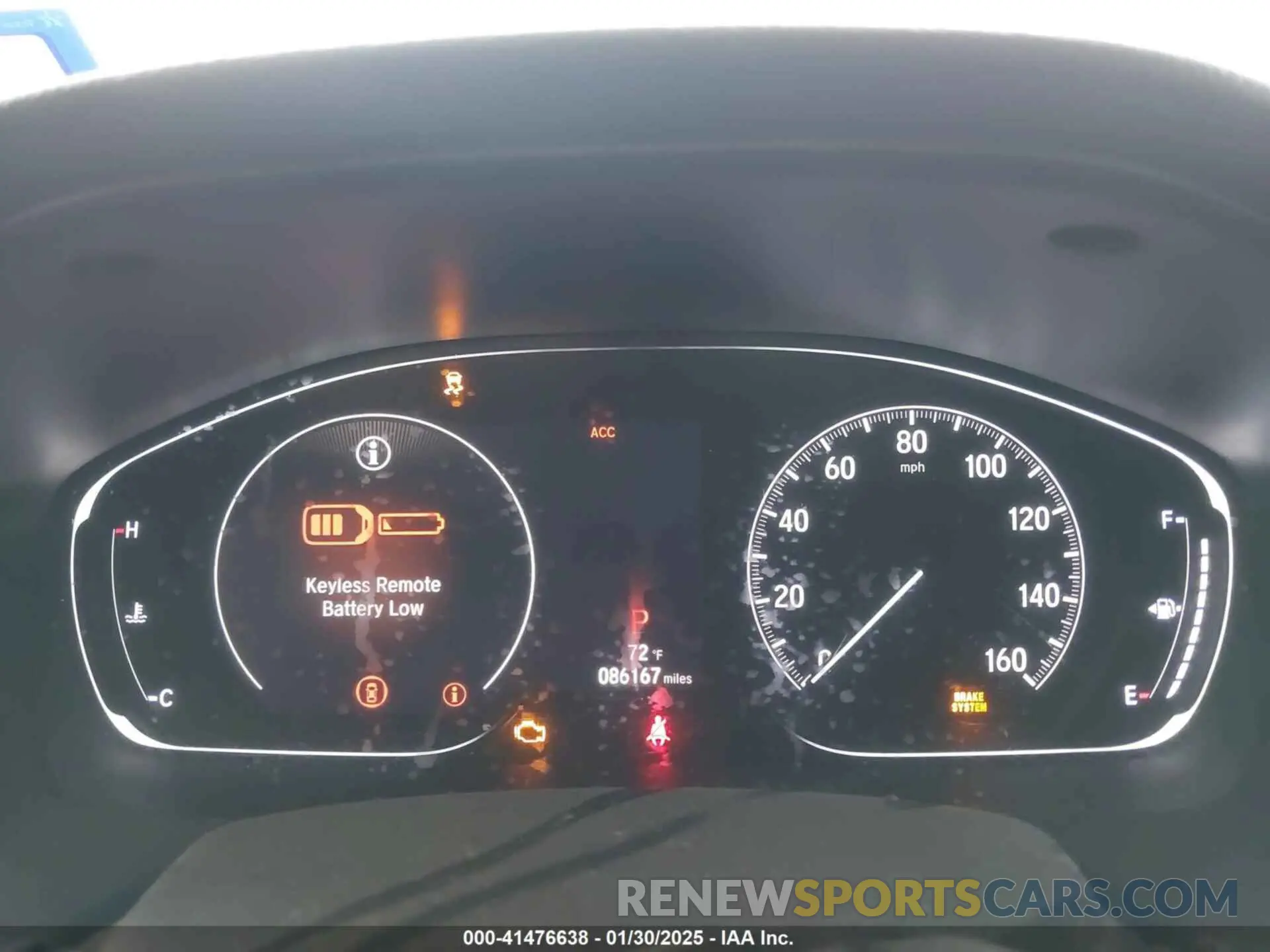 7 Photograph of a damaged car 1HGCV1F12KA022018 HONDA ACCORD 2019