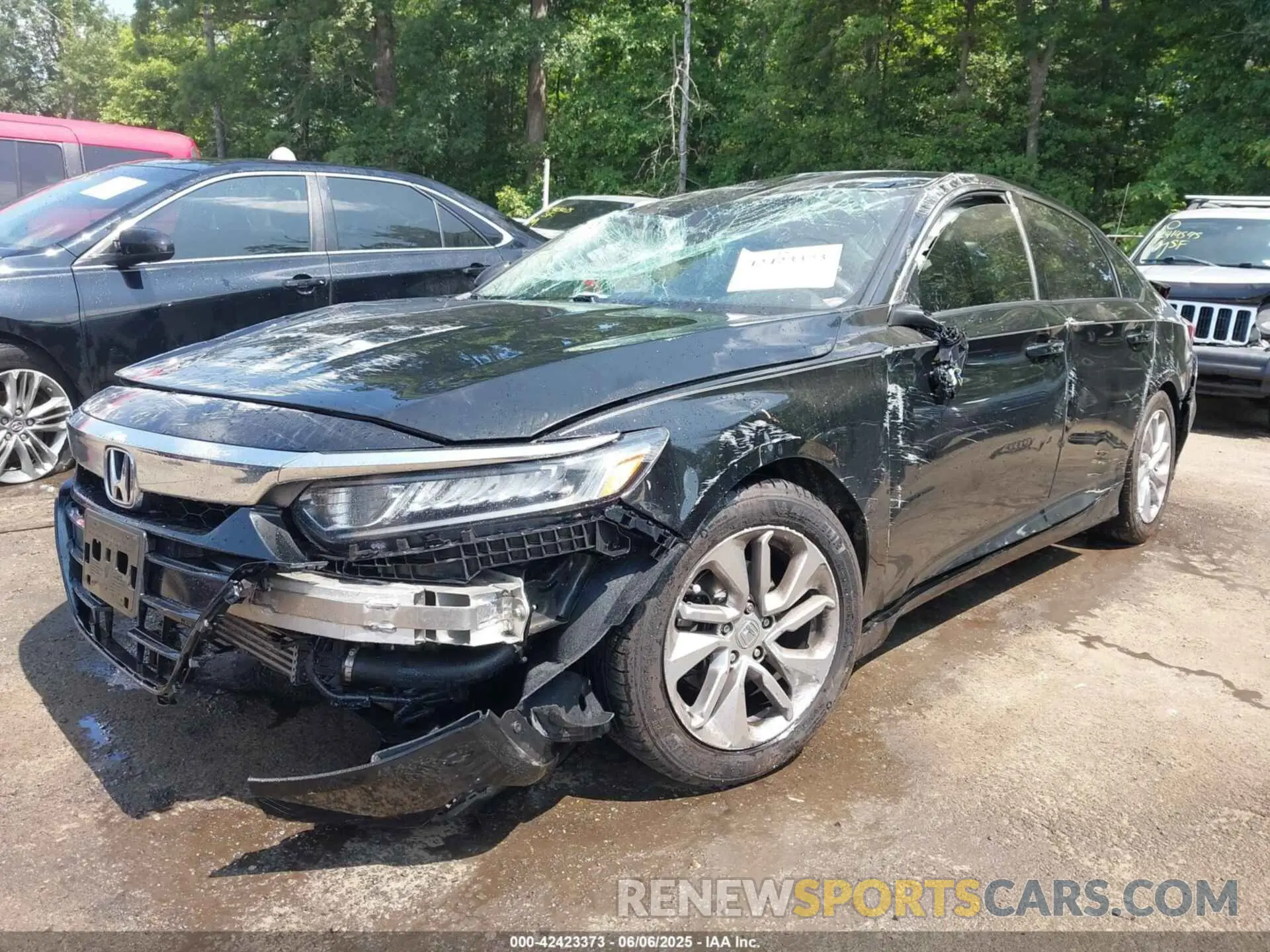 2 Photograph of a damaged car 1HGCV1F12KA027347 HONDA ACCORD 2019