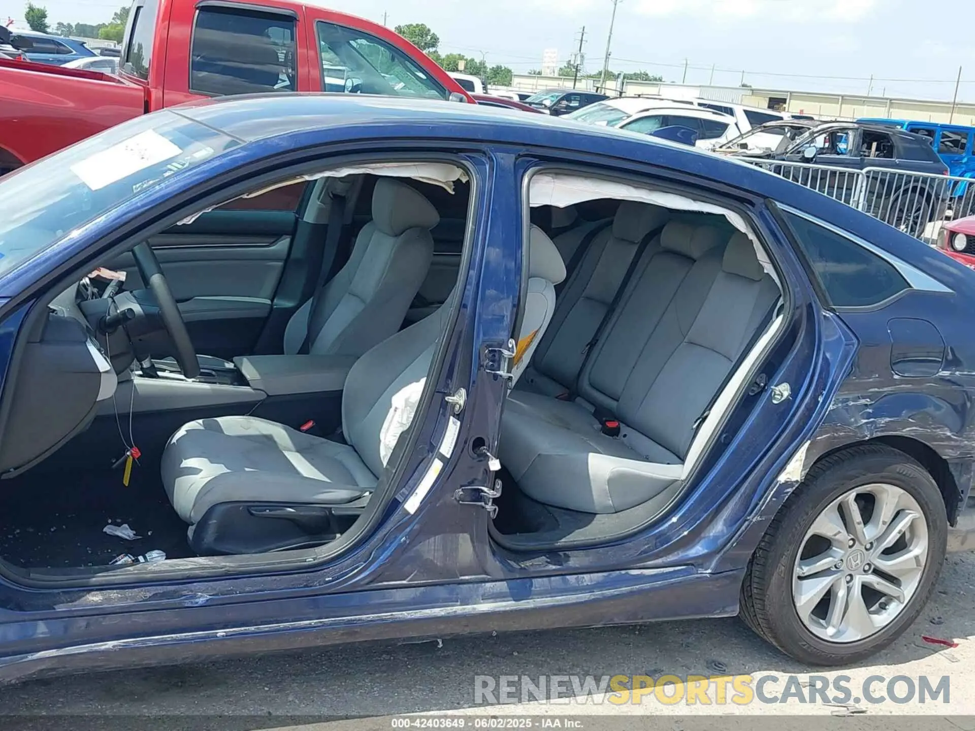 6 Photograph of a damaged car 1HGCV1F12KA037201 HONDA ACCORD 2019