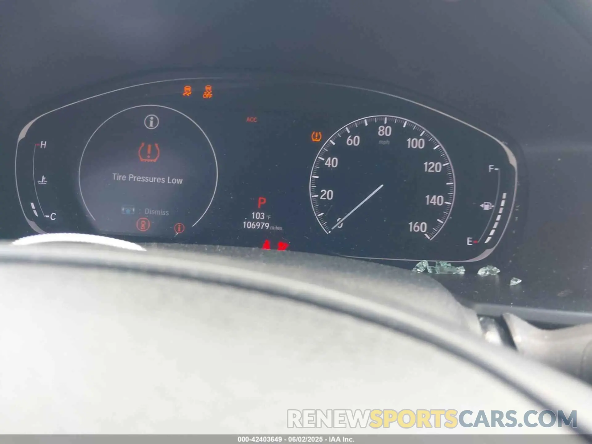 7 Photograph of a damaged car 1HGCV1F12KA037201 HONDA ACCORD 2019