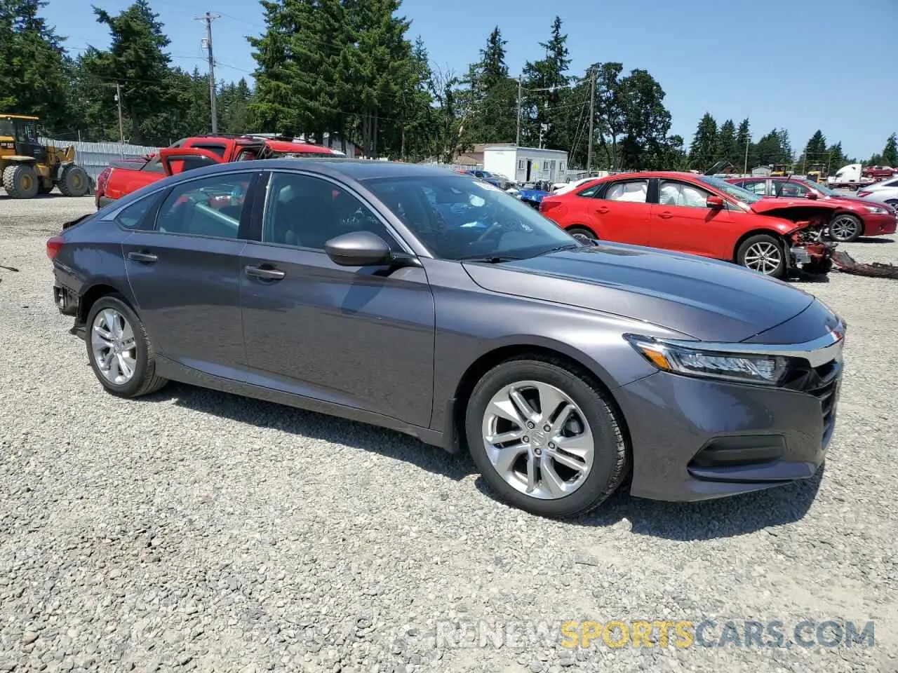 4 Photograph of a damaged car 1HGCV1F12KA046464 HONDA ACCORD 2019