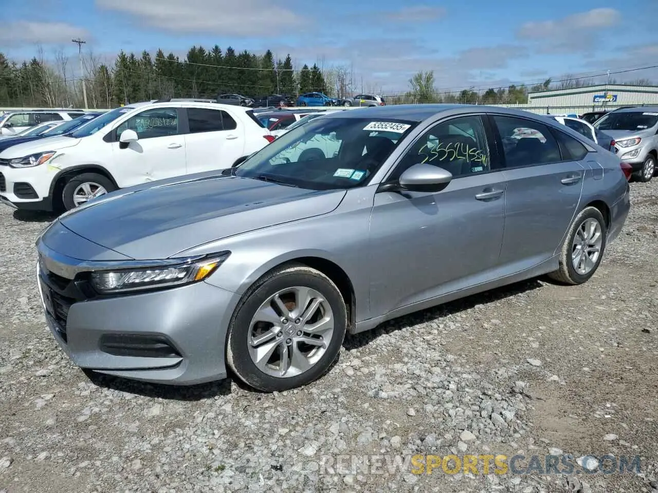 1 Photograph of a damaged car 1HGCV1F12KA049414 HONDA ACCORD 2019
